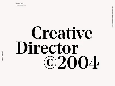 NEW WEBSITE - brunocirilo.com art direction artdirection brunocirilo new ui uidesign uidesigner userinterface web webdesign website