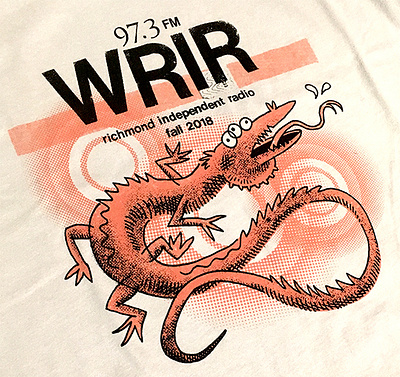 WRIR 97.3 Fund Drive T-Shirt Design cartoon collage design drawing fashion graphic illustration photoshop t shirt typography