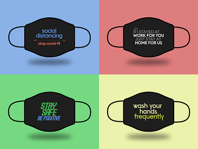 Face Mask Designs brand designer branding design coronavirus covid 19 creative design creative design dribble dribble best shot face face mask facemask logo design mask mask design minimal rebound social distancing stay home stay safe wash hands