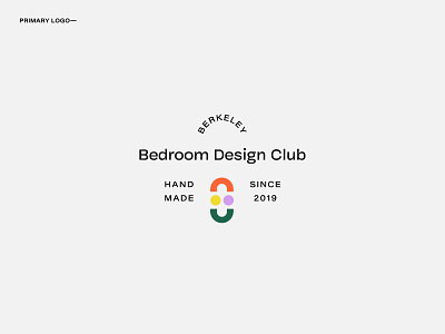 Bedroom Design Club Logo Option 1 abstract branding branding design business card logo logodesign logotype mark typogaphy