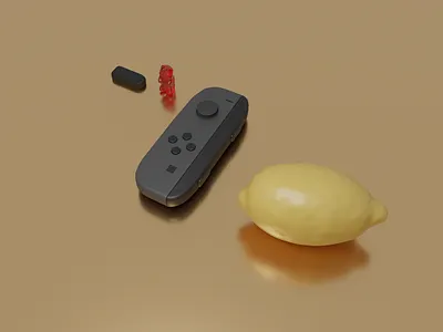 Fun With Blender 3d lemon nintendo switch