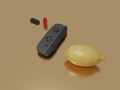 Fun With Blender 3d lemon nintendo switch