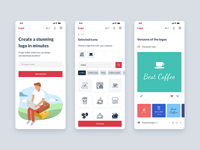 Mobile design for logos adobe xd design figma illustration logo mentalstack mobile ui ux