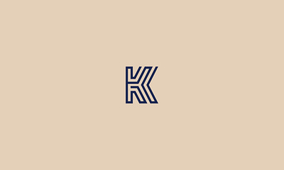 K Logo brand clean font icon identity k letter logo mark maze negative space symbol type typo typogaphy