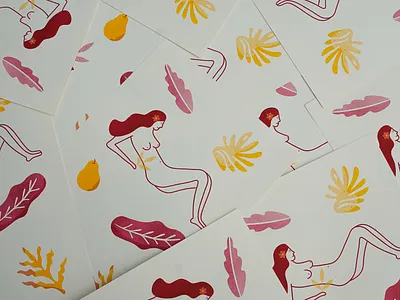 Risograph Print design for sale illustration print risograph risoprint screenprint