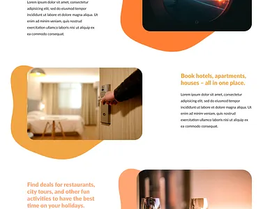 Travel Agency Experiments colorful fun overlapping techniques travel agency