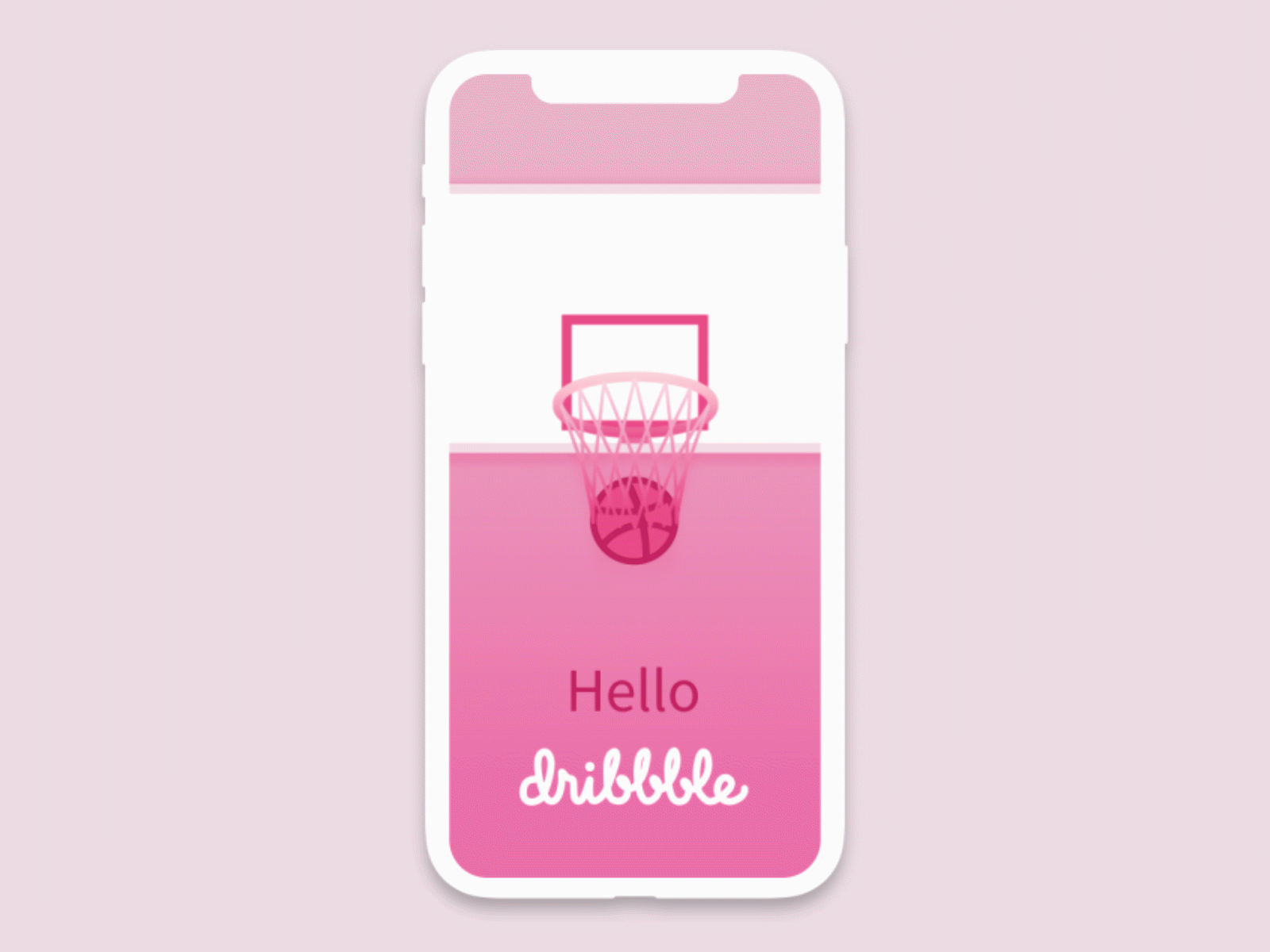 Hello Dribbble! animation app design first shot hello dribbble preloader