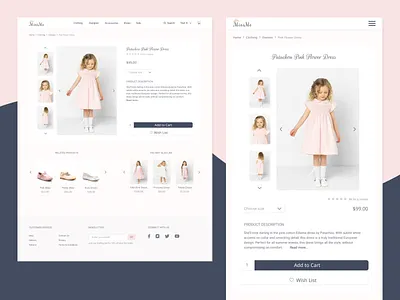 MiniMe - Kids Fashion Store app clothing store design ecommerce ecommerce app ecommerce design fashion store figma interface interface design ios app product design ui ui design uiux ux design uxui web web design website design