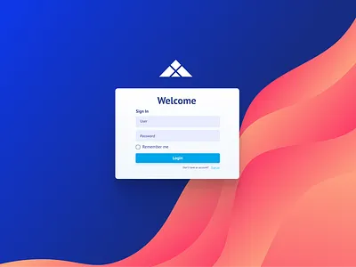Login proposal background login login screen
