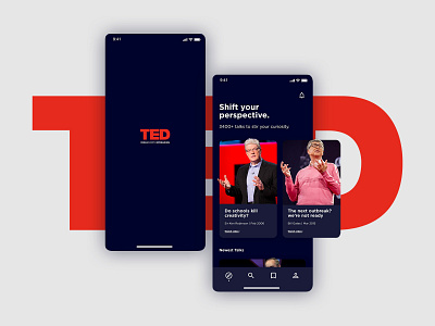 TED talks App Design Concept aplication aplication design app app design app ui design indonesia mobile app mobile app design mobile ui ted ui uidesign uiux uiux design uiux designer ux web deisgn