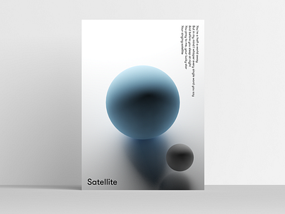 Satellite Deepshape Poster 3d art 3d artist 3ds max 3dsmax geometric art geometry graphic design graphicdesign graphicdesigner graphicdesigners music music art poster a day poster art posterdesign typography typography poster