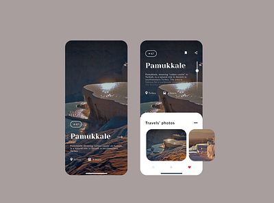 Pamukkale app design digital mobile mobiledesign app