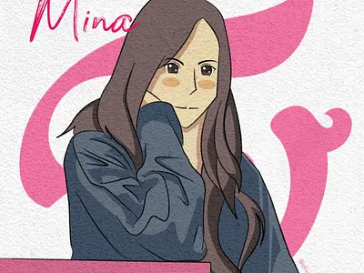 minatwice animation anime branding design design graphic digital digital art digital illustration digital painting illustration illustrator indonesia japan korea photoshop