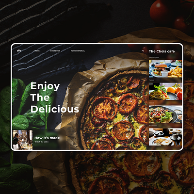 Food & Delights banner design