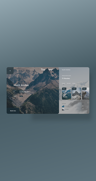 Mountain Climbing Booking ui ui design uidesign uiux ux web web design webdesign website website design