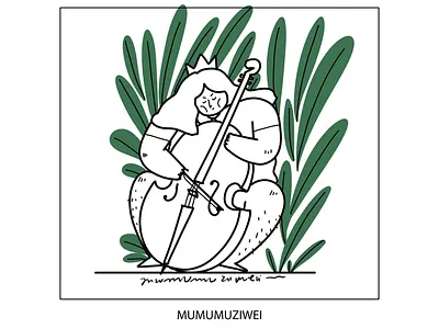 Princess hairy legs illustration