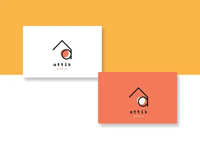 Logo for attik.ca a home house logo property management
