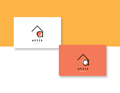 Logo for attik.ca a home house logo property management