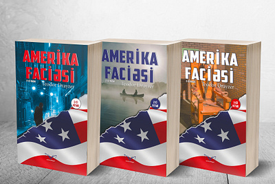 Amerika Faciəsi kitab üz dizaynları adobe book design kitab writer