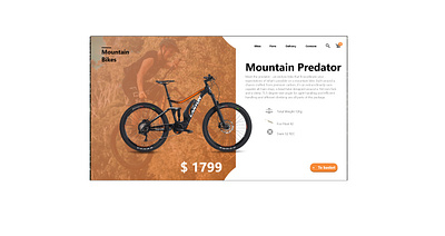 Mountain-bike art branding design illustration illustrator logo minimal ui ux vector web website