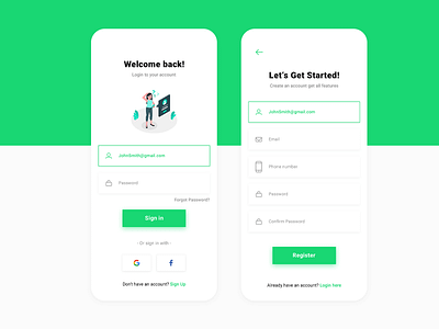 App login app app design application clean ui design graphic design mobile app mobile app design mobile design mobile ui ui ux