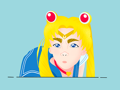 Sailormoon redraw challenge procreate redrawchallenge sailormoon