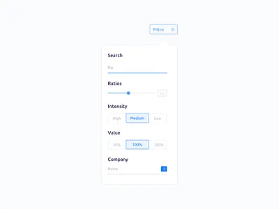 Filter Products daily ui dailyui design