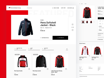 Online Merchandise Brochure dealerships product card toyota ui ui desgin ux web design