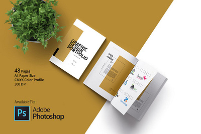 PSD - Portfolio Template branding brochure business catalogue clean download elegant free magazine modern portfolio portfolio site poster psd template templates