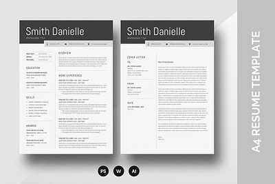 Resume clean resume creative resume curriculum vitae cv template modern modern resume professional resume resume template template
