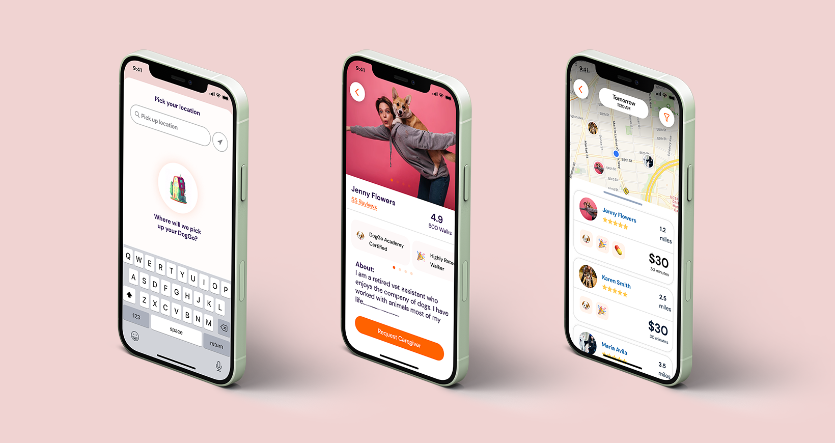 Case Study: Dog Walking App