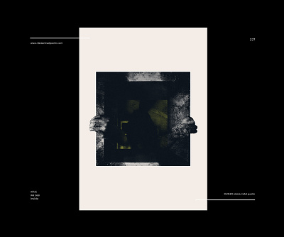 no. 227 darkness in light design digital grain grid minimal minimaldesign minimalism pattern photography photoshop portfolio poster poster a day poster design posterdesign postereveryday texture typography