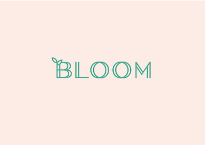 logo - BLOOM branding design logo