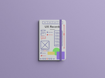 UX Record Diary branding design ui ux