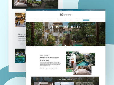 Ecosfera Hotel Bali design ui ux