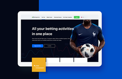 Betting Platform Landing Page branding design landing landing page landing page design mock up ui ui ux ui design uiux ux design uxdesign uxui web design webdesign website website design