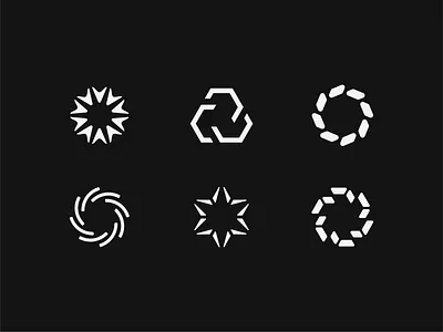 Satellite exploration abstract array branding captial circle coin crypto earth finance fintech geometric logo logomark minimal space star startup tech technology venture