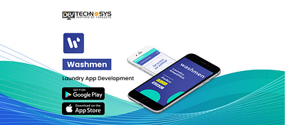 Washmen Laundry App Development app branding design illustration ui ux web