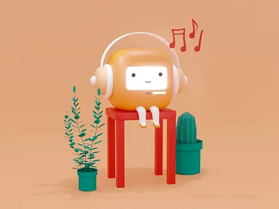 Green Tech 3d blender