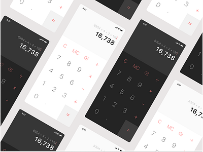 Daily UI 004_Calculator calculator calculator app calculator ui daily ui daily ui 004 dailyui mobile mobile ui simple