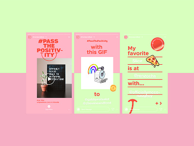 PTP Social branding instagram positive story template