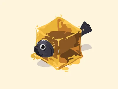 Jelly-Fish fish illustration jelly fish vector illustration