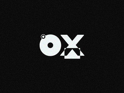 Logo OX branding design logo logodesign typography