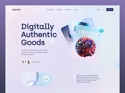 NFT Website Design: Landing Page UI design landing page design landingpage minimal modern design modernnftwebdesign modernwebsitedesign nft nftlandingpage nftwebdesign nftwebsite nftwebui trendywebdesign ui webdesign website