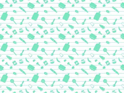 Pattern for cooking website adobe photoshop cooking digital illustration illustration pattern pattern design