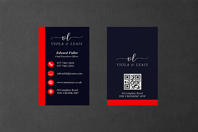 Professional Visiting Card Template - 081 identity