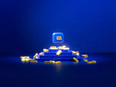 Milli.Gold – Visual Branding for "Dastyar" Extension 3d 3d art 3d design 3d illustration 3d visual branding design gold graphic design illustration milli gold ui visual visual design