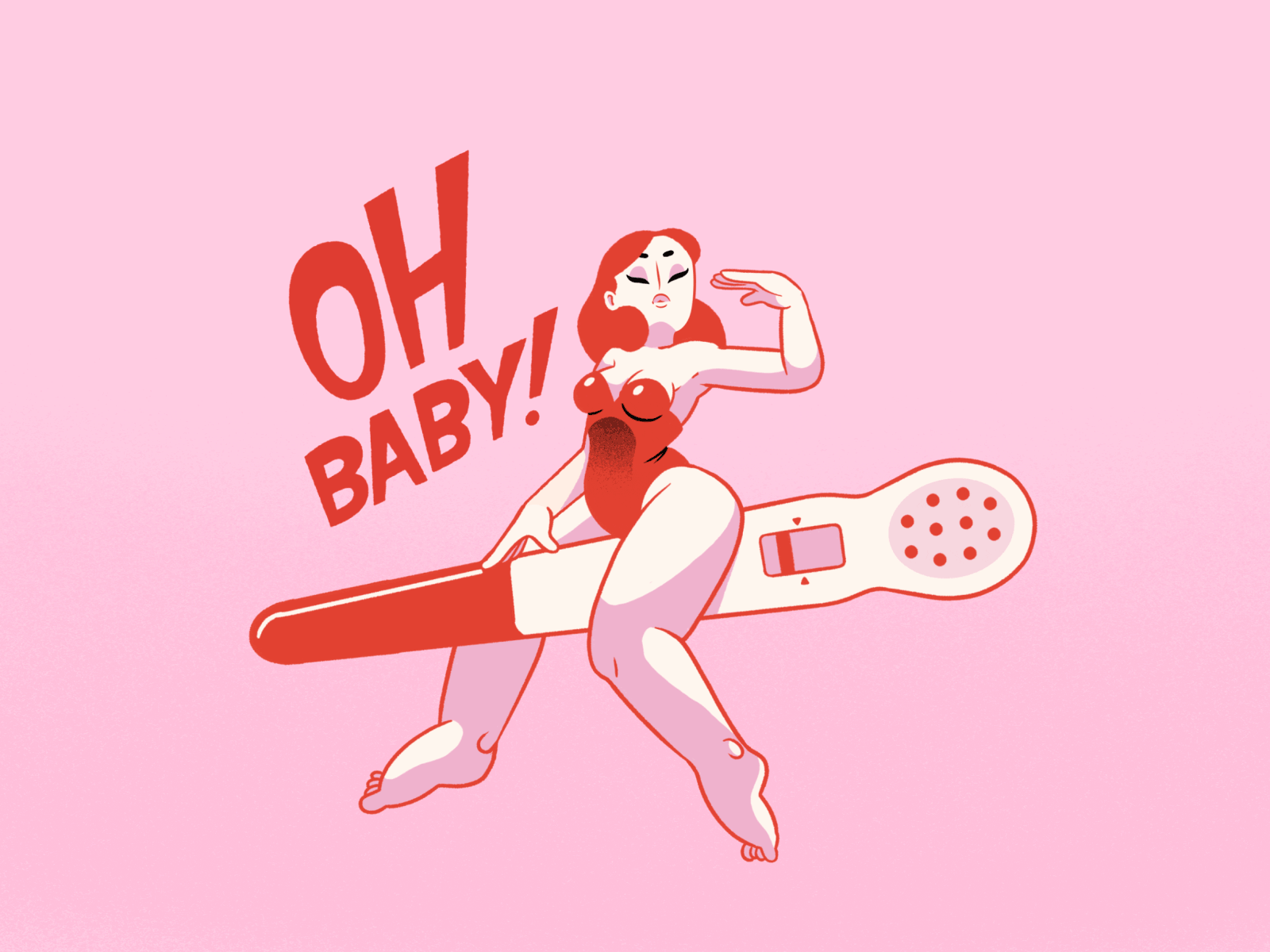 Oh Baby!! adobe aftereffects animation chracterdesign digitalillustration gif giphy hot illustration lady love motion muti pink red sexy valentine valentines day