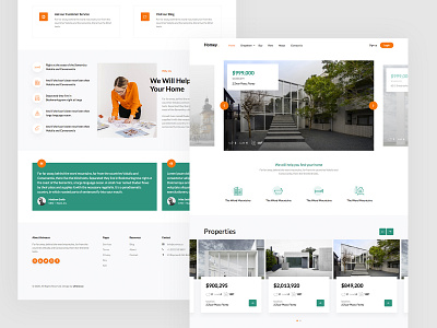 Homey Free HTML5 bootstrap4 css3 home html html5 listing property realestate uiux webdesign