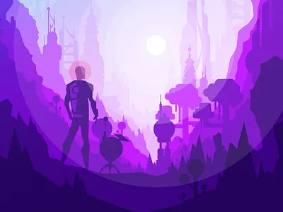 ONE UNIVERSE Book cover / illustration / game design art blue book book cover booking books cover cover art game game app game art game design game ui games landscape landscape design landscape illustration landscapes space universe